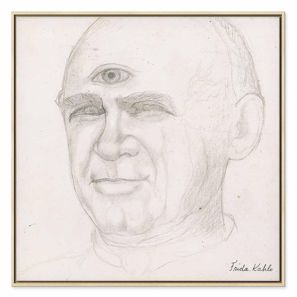 Quadro - Frida Kahlo – Portrait of Nacho Aguirre