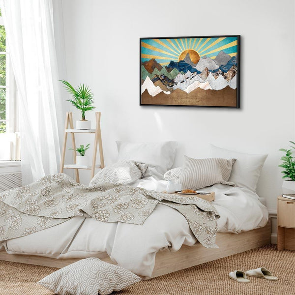 Quadro - Morning in the Mountains (1 Part) Wide