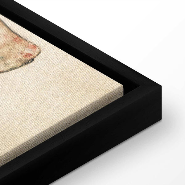 Quadro - Egon Schiele – Liegender Akt mit gelbem Handtuch