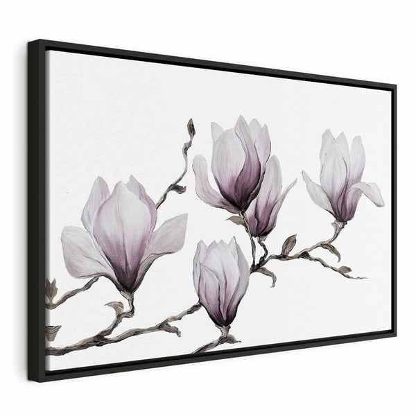 Quadro - Painted Magnolias (1 Part) Wide