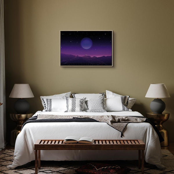 Quadro - Futuristic landscape 2 (1 Part) Wide