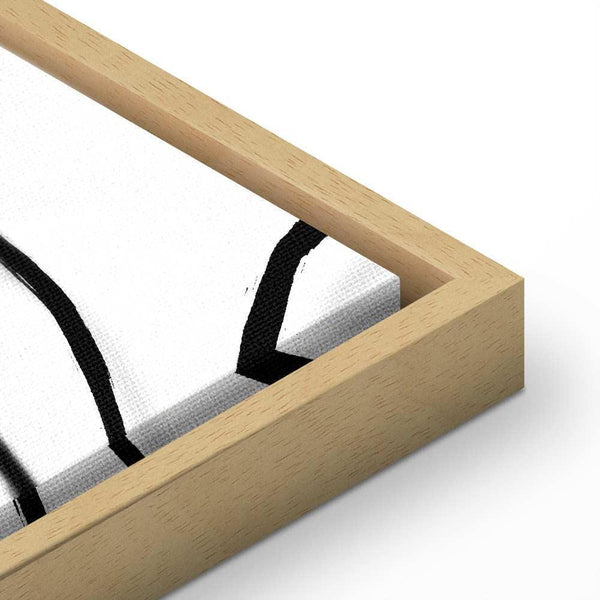 Quadro - White Monstera (1 Part) Vertical
