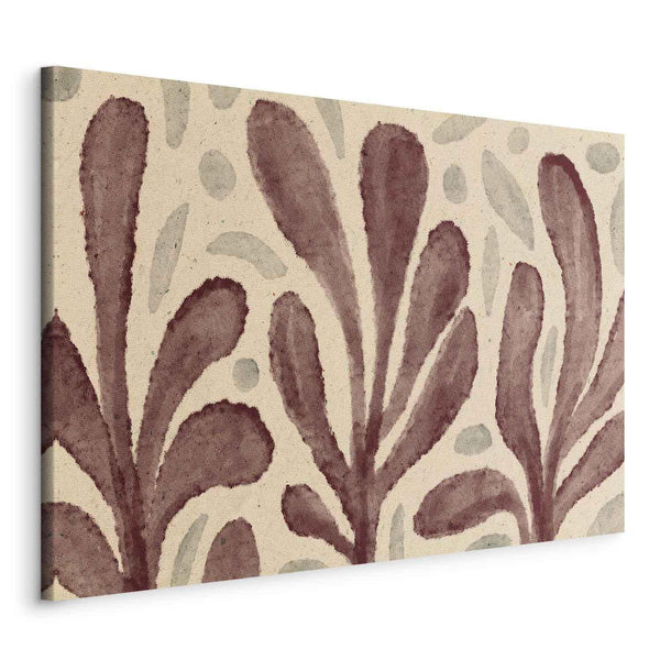 Quadro - Leaves and spots – large vibrant shapes inspired by Matisse