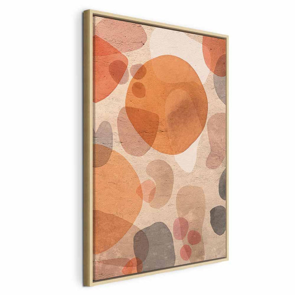 Quadro - Amber Kaleidoscope (1 Part) Vertical