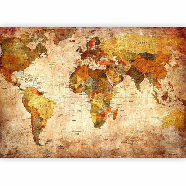 Carta da parati - Old World Map