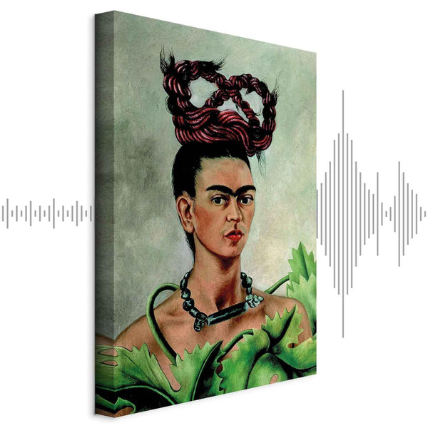 Quadro - Frida Kahlo – Self-Portrait with Braid
