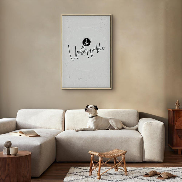 Quadro - I Am Unstoppable (1 Part) Vertical