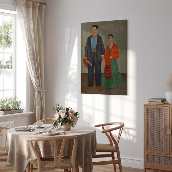 Quadro - Frida Kahlo – Frida and Diego Rivera