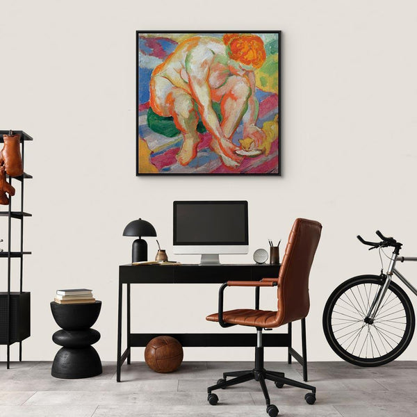 Quadro - Franz Marc – Nude with cat