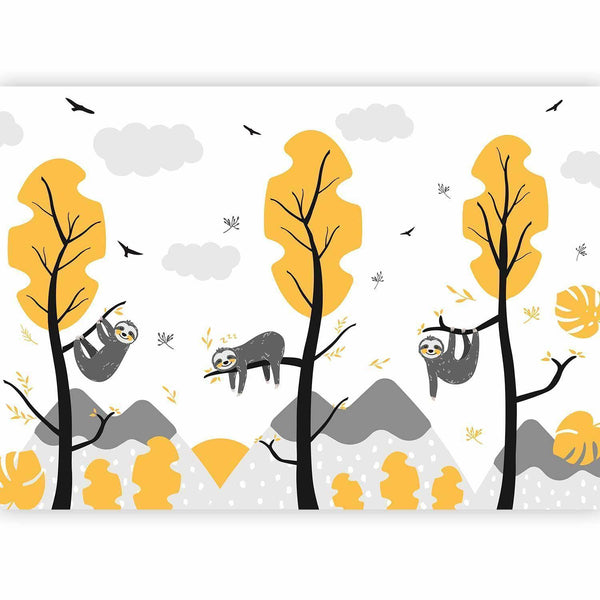 Carta da parati - Cute Sloths