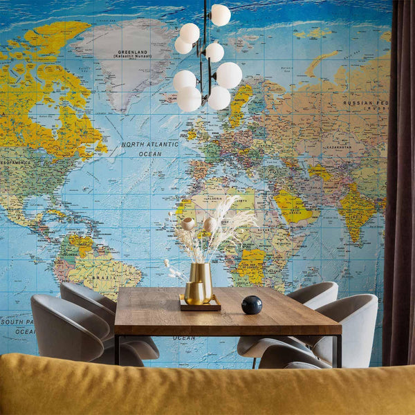 Carta da parati - World Classic Map