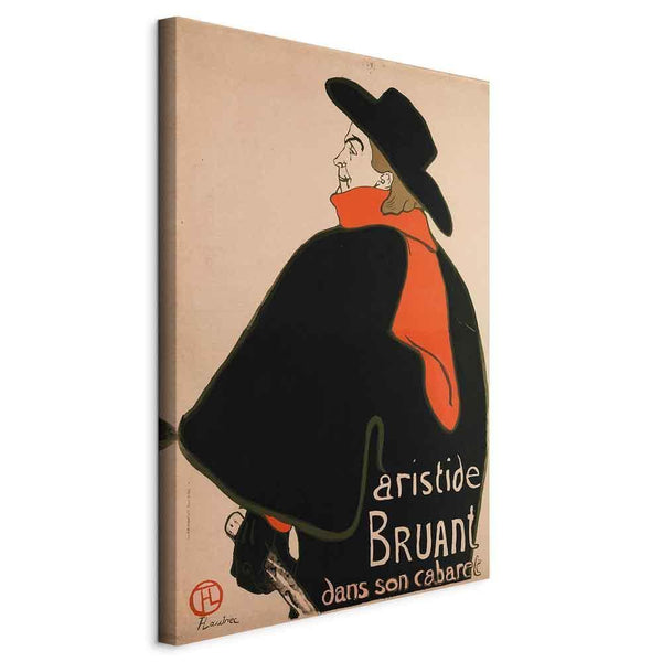 Quadro - Aristide Bruant: Dans son cabaret (1 Part) Vertical