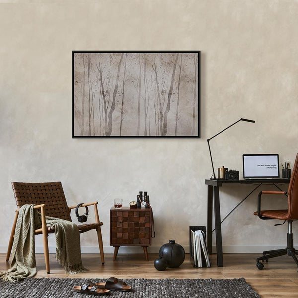 Quadro - Beige Forest of Thoughts (1 Part) Wide