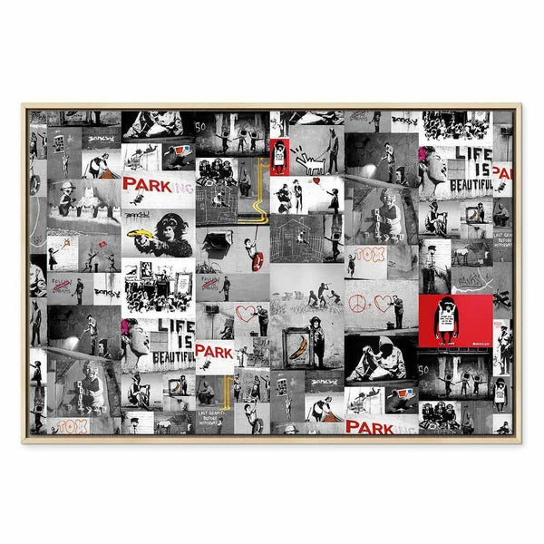 Quadro - Street Art: Banksy