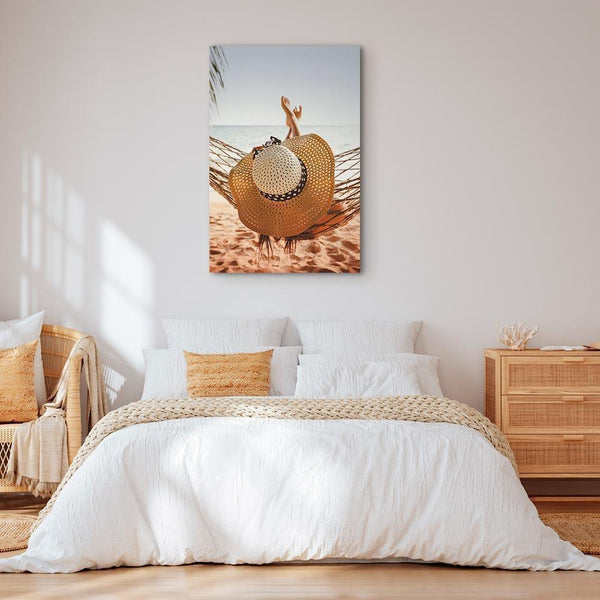 Quadro - Hammock on the Beach (1 Part) Vertical