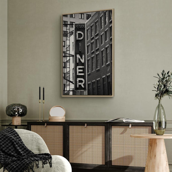 Quadro - New York Neon Sign (1 Part) Vertical