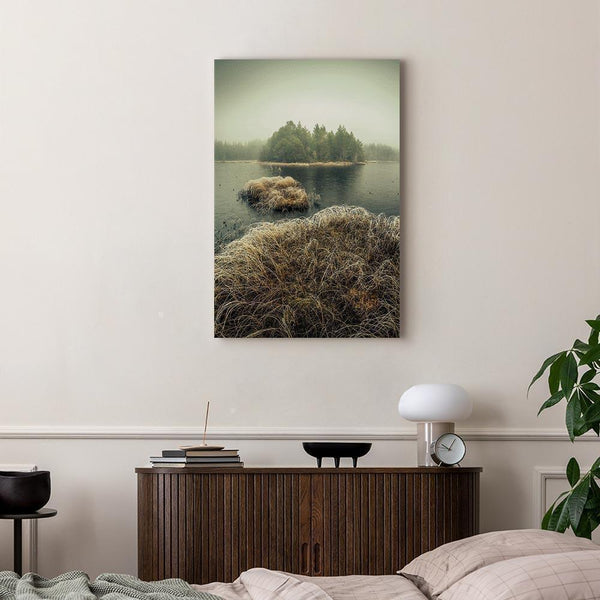 Quadro - Autumn in the Wetlands (1 Part) Vertical