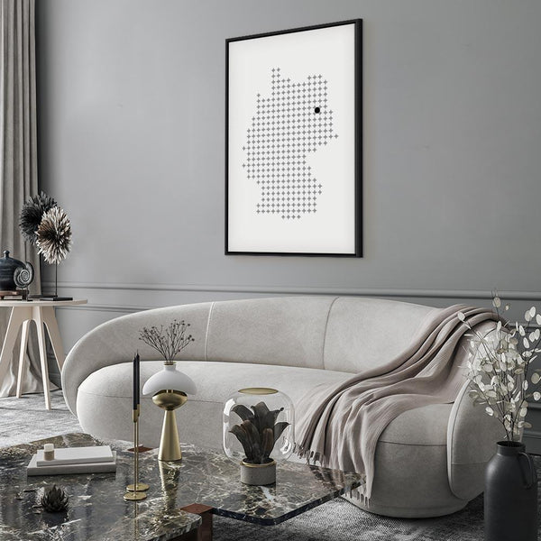Quadro - Germany (1 Part) Vertical