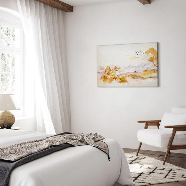 Quadro - Golden Mountains (1 Part) Wide
