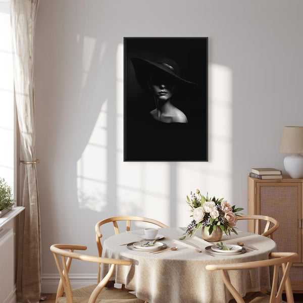 Quadro - Mysterious Woman (1 Part) Vertical