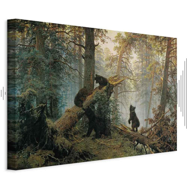 Quadro - Ivan Shishkin – Morning in a Pine Forest