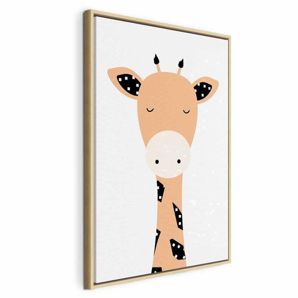 Quadro - Funny Giraffe (1 Part) Vertical
