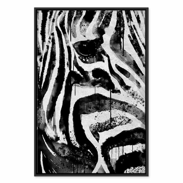 Quadro - Striped Nature (1 Part) Vertical