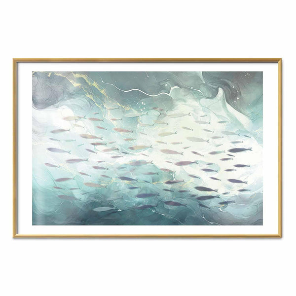 Poster - School of Small Fish