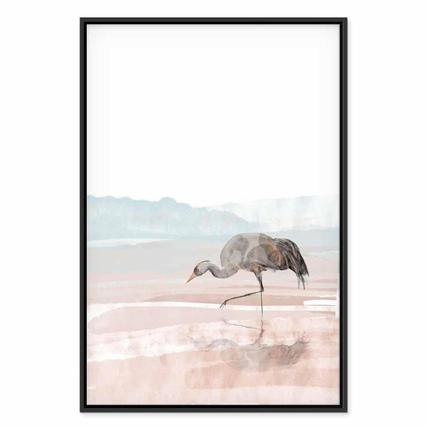 Quadro - Crane in the Morning (1 Part) Vertical