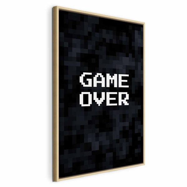 Quadro - Pixel Game Over