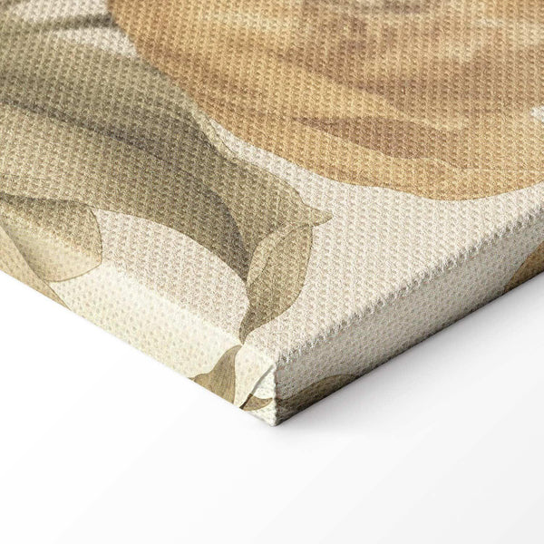 Quadro - Bouquet of flowers on a cream background