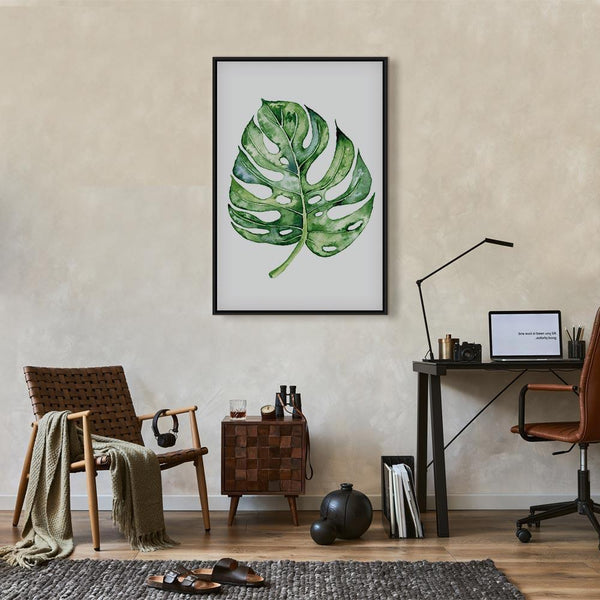 Quadro - Watercolor Monstera (1 Part) Vertical