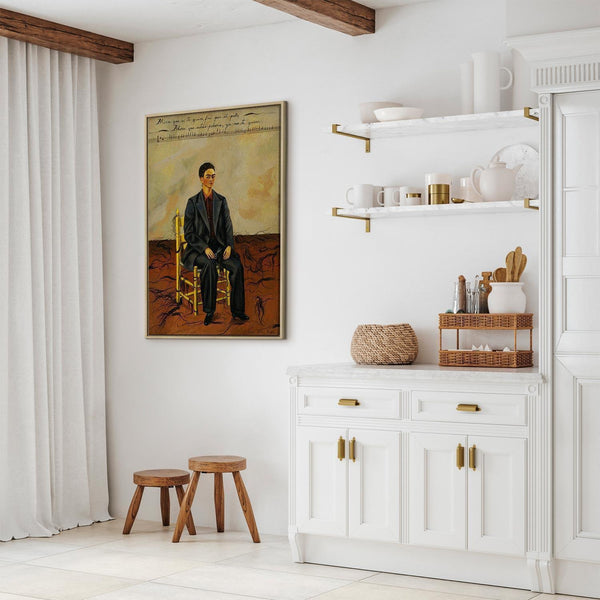 Quadro - Frida Kahlo – Self-Portrait with Cropped Hair