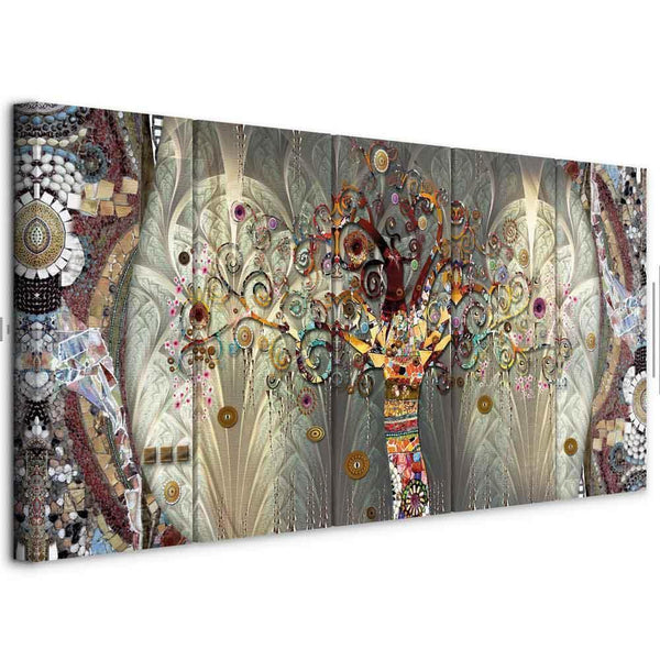 Quadro - Tree of Life (5 Parts) Narrow