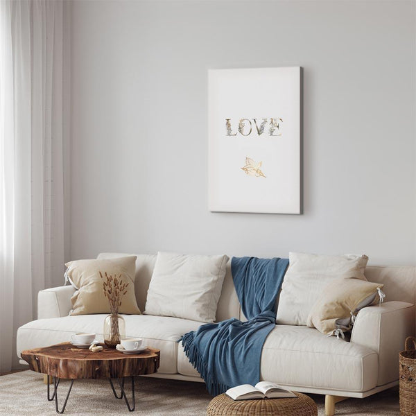Quadro - Love Is Strength (1 Part) Vertical