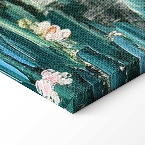 Quadro - Impressionist bridge - painting of a bridge against a picturesque background