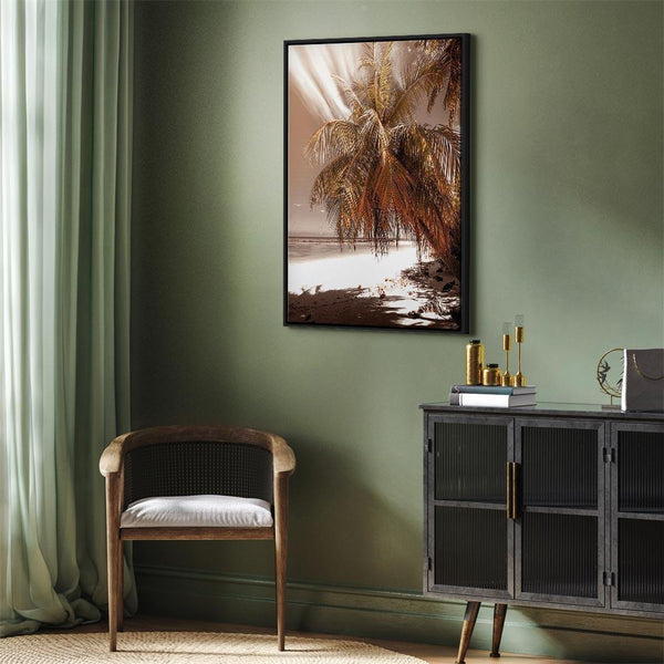Quadro - Palm Shadow (1 Part) Vertical