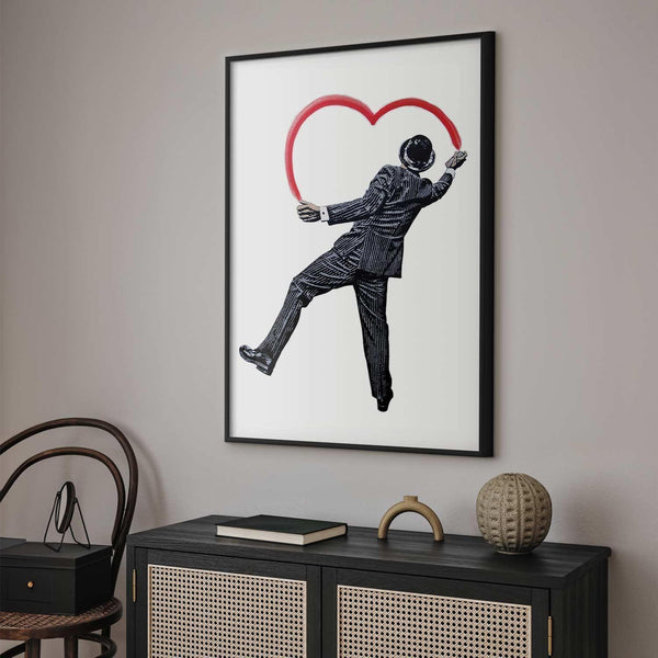 Poster - Elegant Graffiti Artist