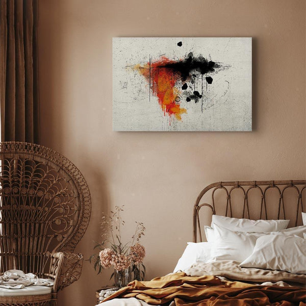 Quadro - Expression of Red (1 Part) Wide