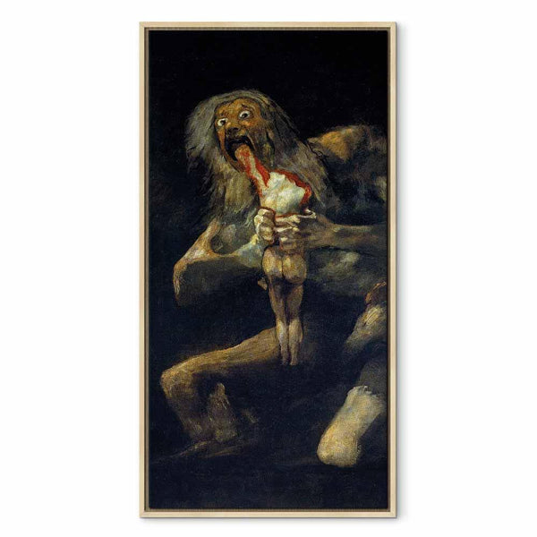 Quadro - Francisco Goya – Saturn Devouring His Son