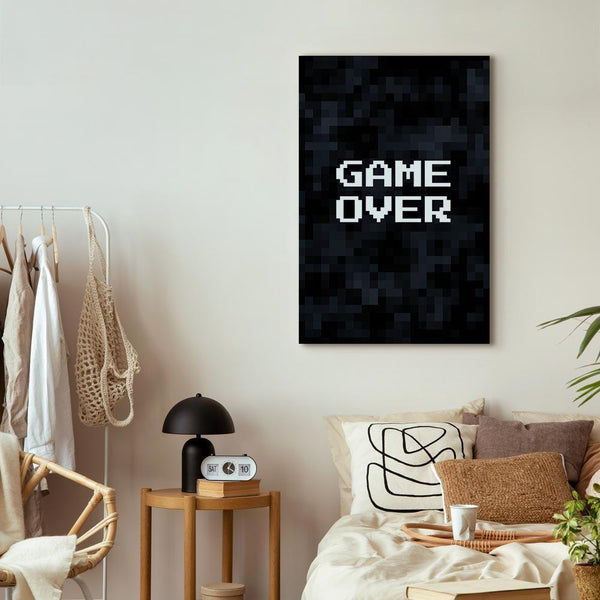 Quadro - Pixel Game Over