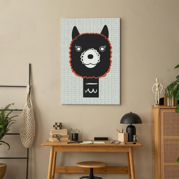 Quadro - Decorative Alpaca (1 Part) Vertical