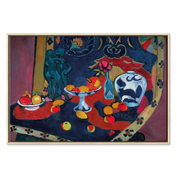 Quadro - Henri Matisse – Still Life with Fruit and Bronze Statuette