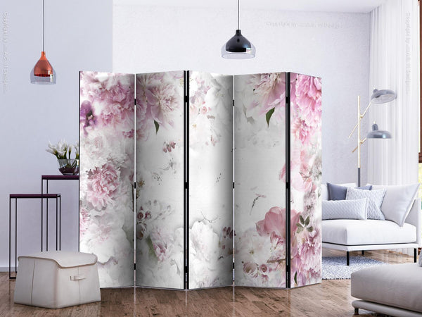 Paravento - Dancing peonies II