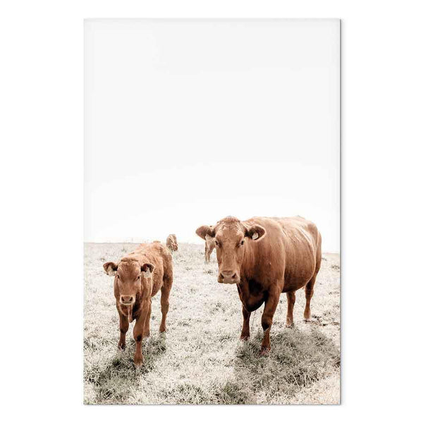 Quadro - Mother and Calf (1 Part) Vertical