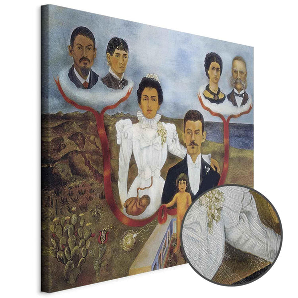 Quadro - Frida Kahlo – My Grandparents, My Parents and I