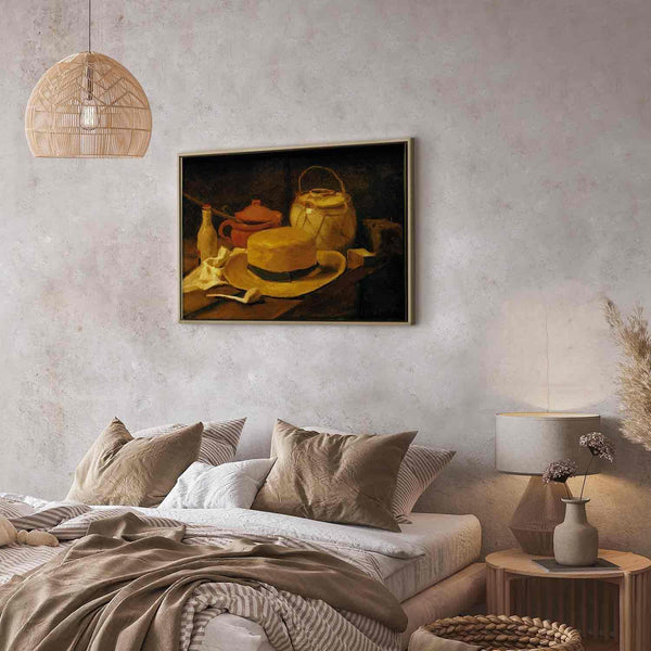 Quadro - Vincent Van Gogh – Still life with yellow straw hat