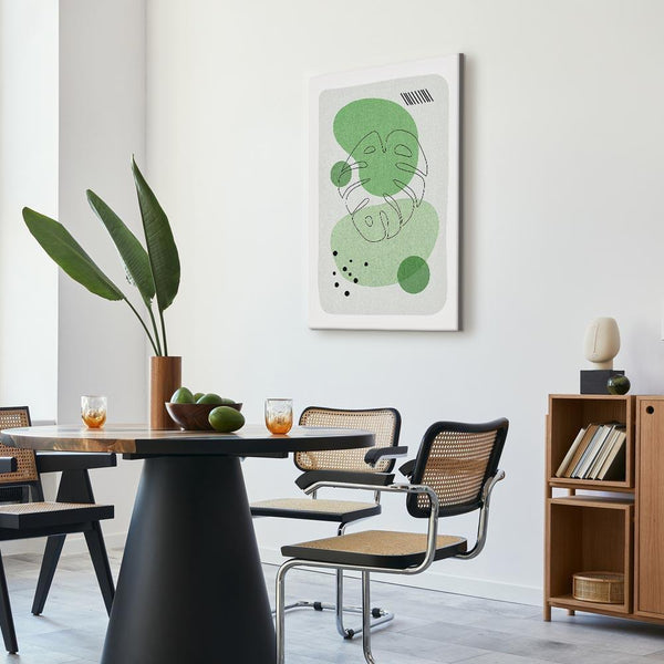 Quadro - Green Aesthetics of Monstera (1 Part) Vertical