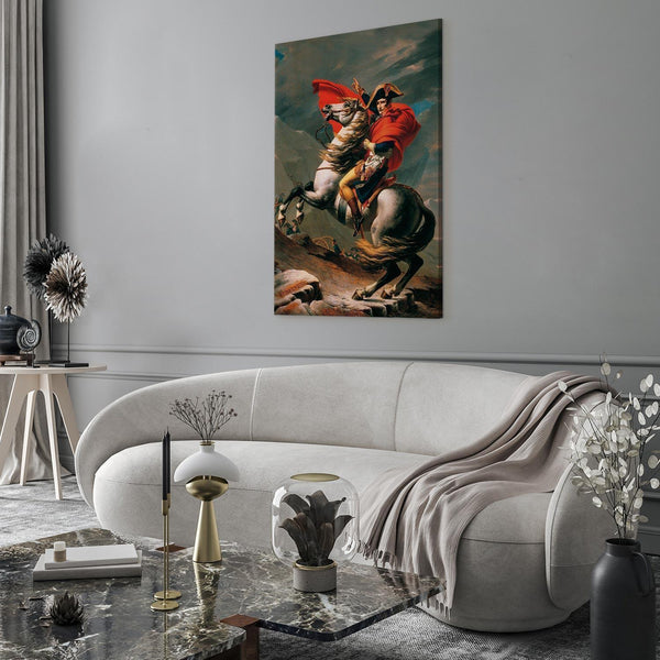 Quadro - Jacques-Louis David – Napoleon Crossing the Alps