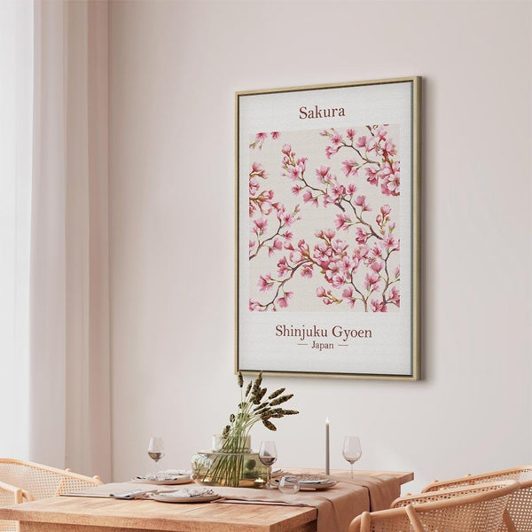 Quadro - Sakura (1 Part) Vertical